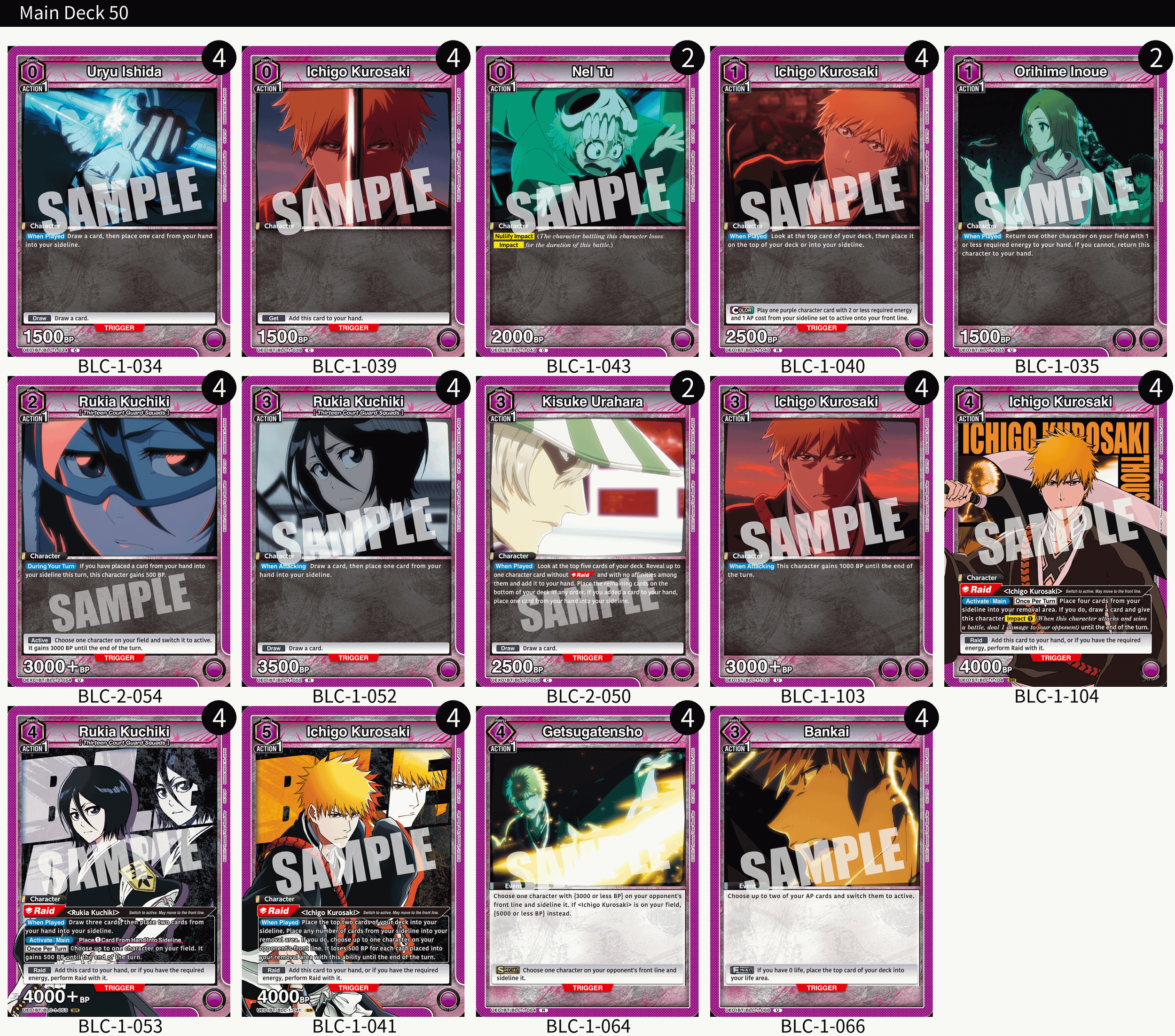 UNION ARENA: Ichigo/Rukia Turbo Deck Build — Joseph Writer Anderson